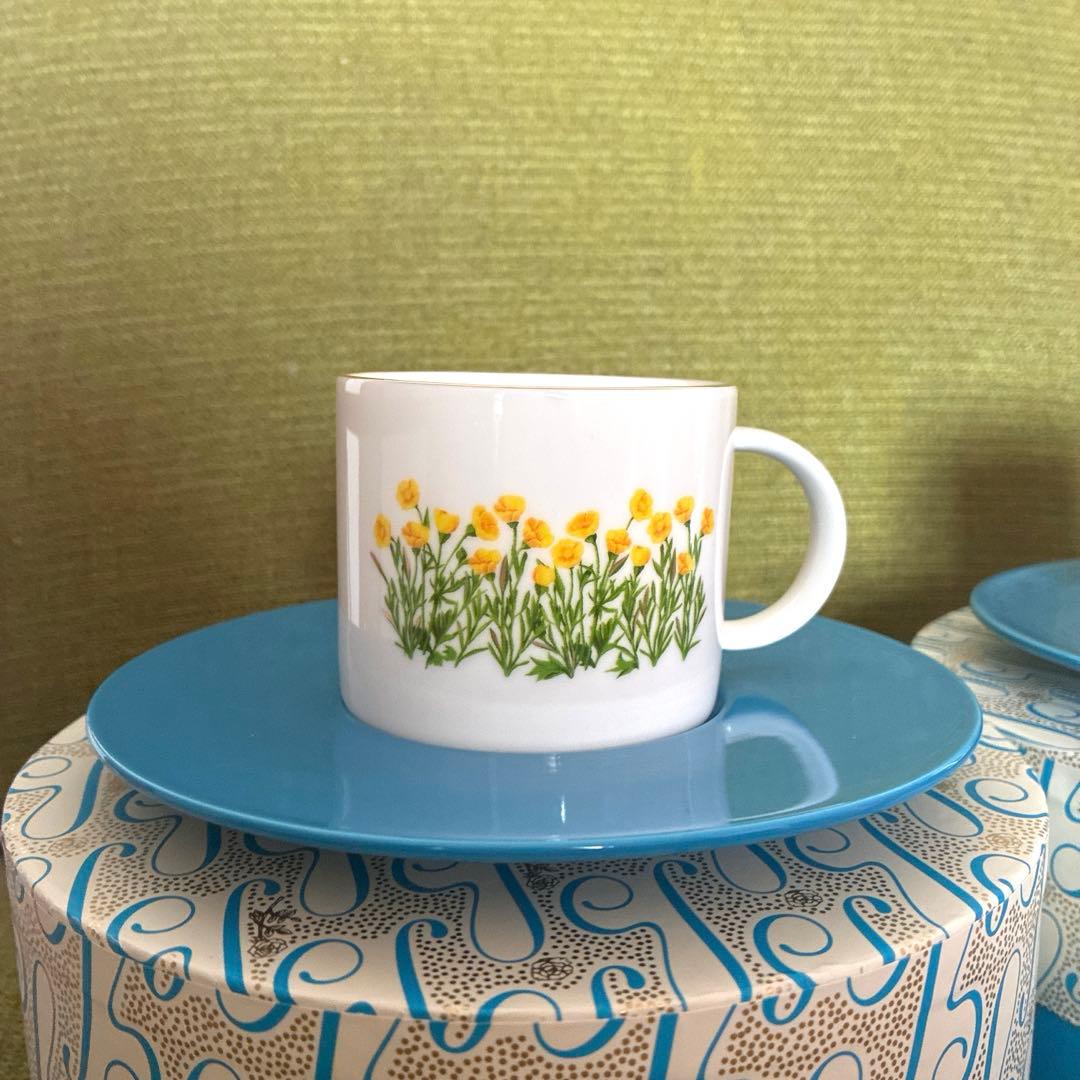 ルルメリー×フランフラン カップ&ソーサー チューリップ ミヤマ