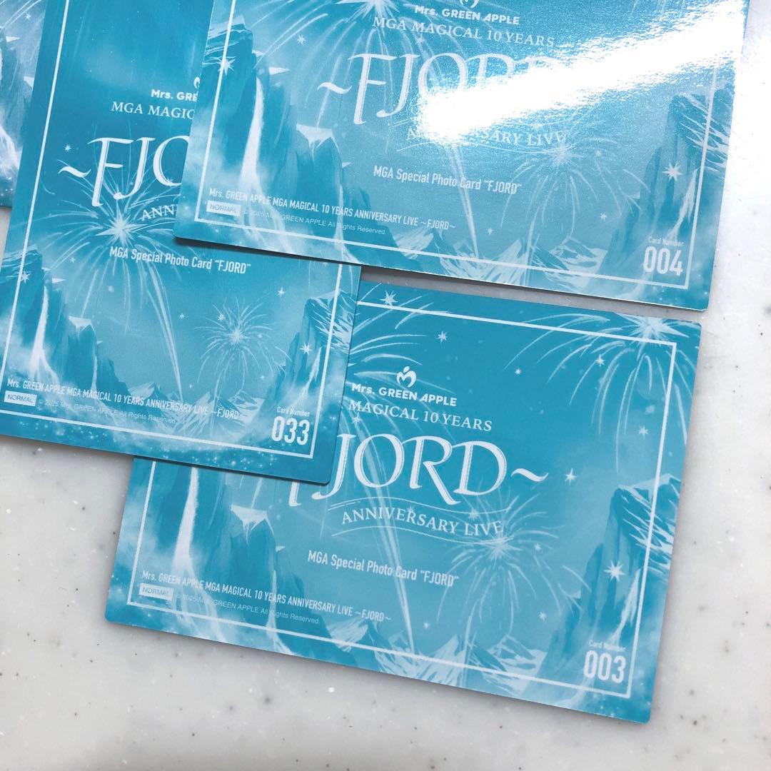 Mrs. GREEN APPLE☆フィヨルド☆フォトカード 3枚セット - メルカリ
