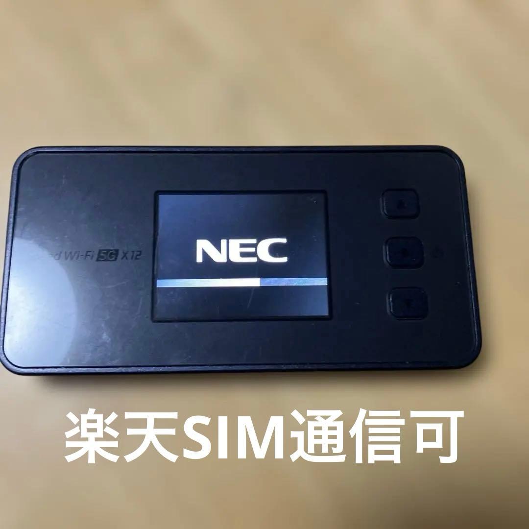 NEC Speed Wi-Fi 5G X12 モバイルルーター - メルカリ