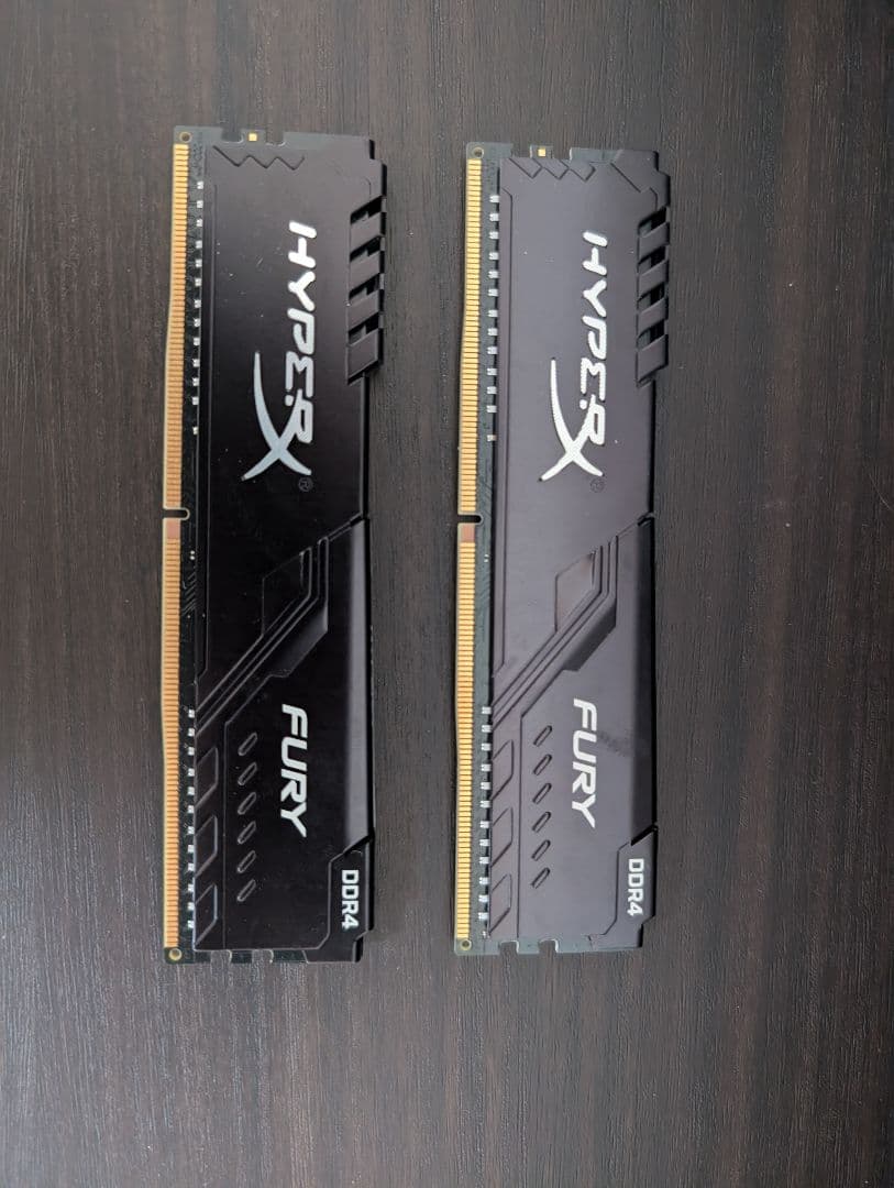 RAM HyperX Fury DDR4 3200 16GB (8GB×2) Kingston HyperX Fury 32GB (2x16GB) DDR4 RAM 2400MHz (HX424C15FBK2