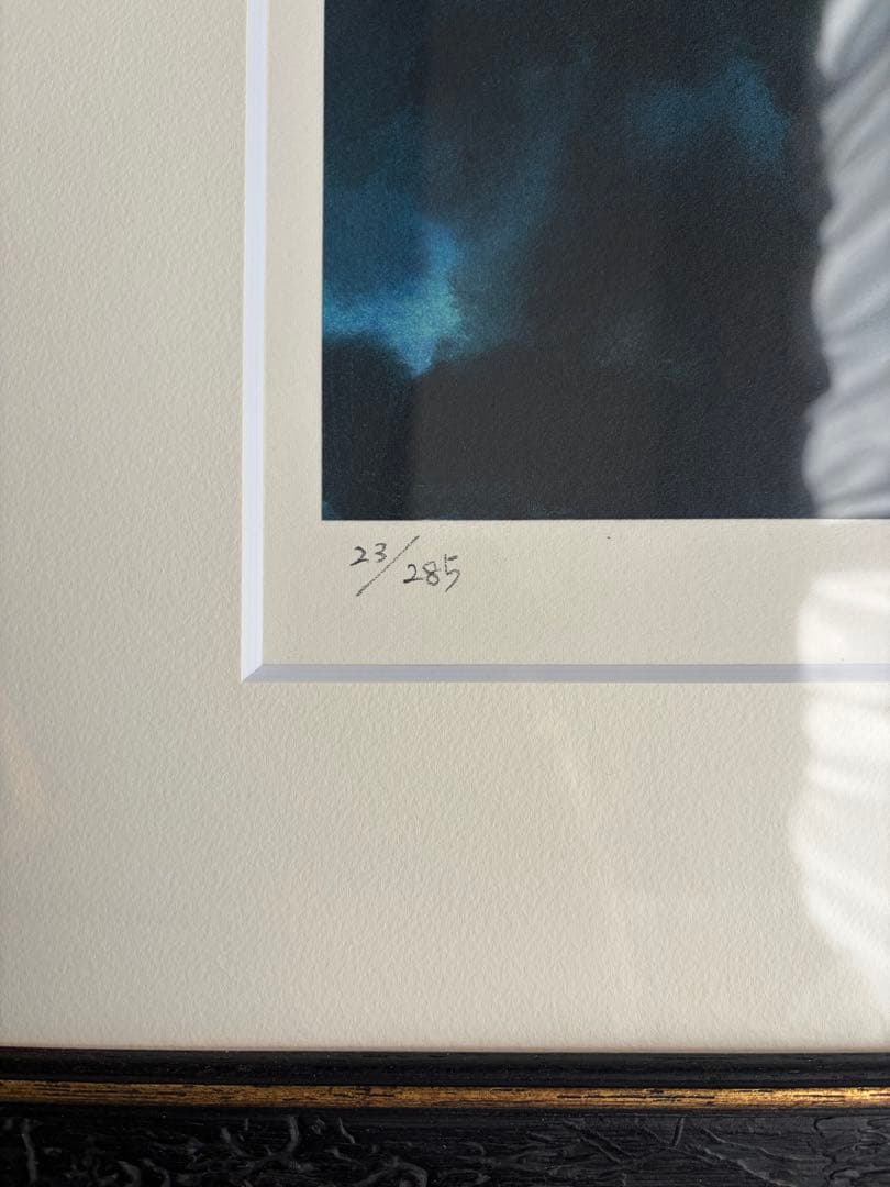 小林智美 二律背反Ⅲ限定285部 ミクスドメディア版画 23/285額付き