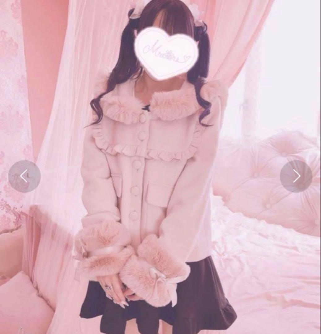 mars さきまるちゃんコラボ レースアップセーラー襟ショートコート