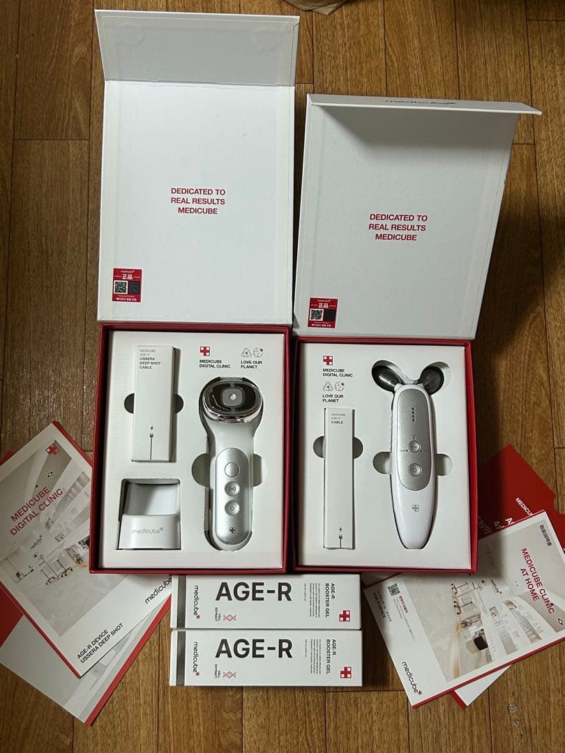 ★青木★MEDICUBE AGE-R 美顔器 セット➕ブースタージェル 楽天市場】【公式正品】AGE-R ブースタージェル（ メディキューブ