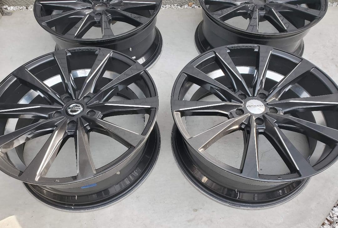 ROJAMロジャム スレイヴ ブラックトゥールビヨン 20インチ 8.5J 35