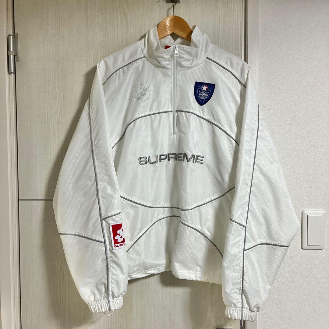 ジャケット・アウター Supreme Reflective Piping Pullover Buy Supreme Reflective Piping Pullover 'White' - FW24J107 WHITE | GOAT