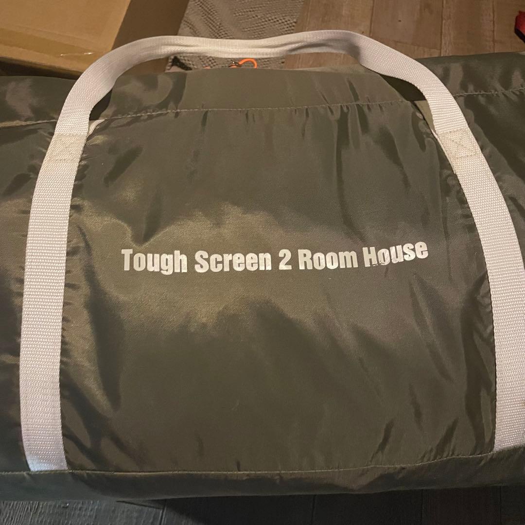 極美品】 コールマン タフスクリーン2ルームハウス（オリーブ/ サンド