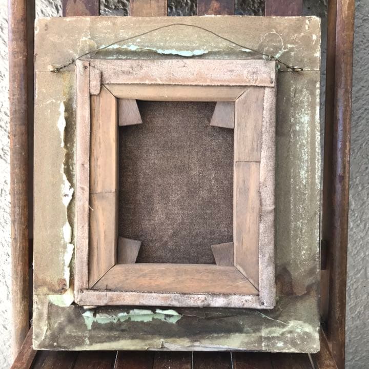 Very Old 19世紀 アンティーク 絵画油彩 道化師 /ヨーロッパ欧州