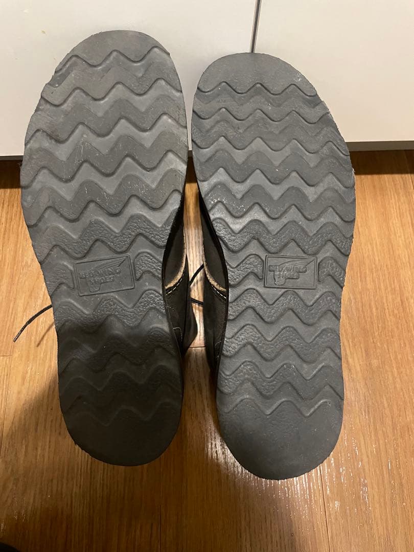 レッドウィング 8190 チャコール ラフ＆タフ 7.5D ブラックソール