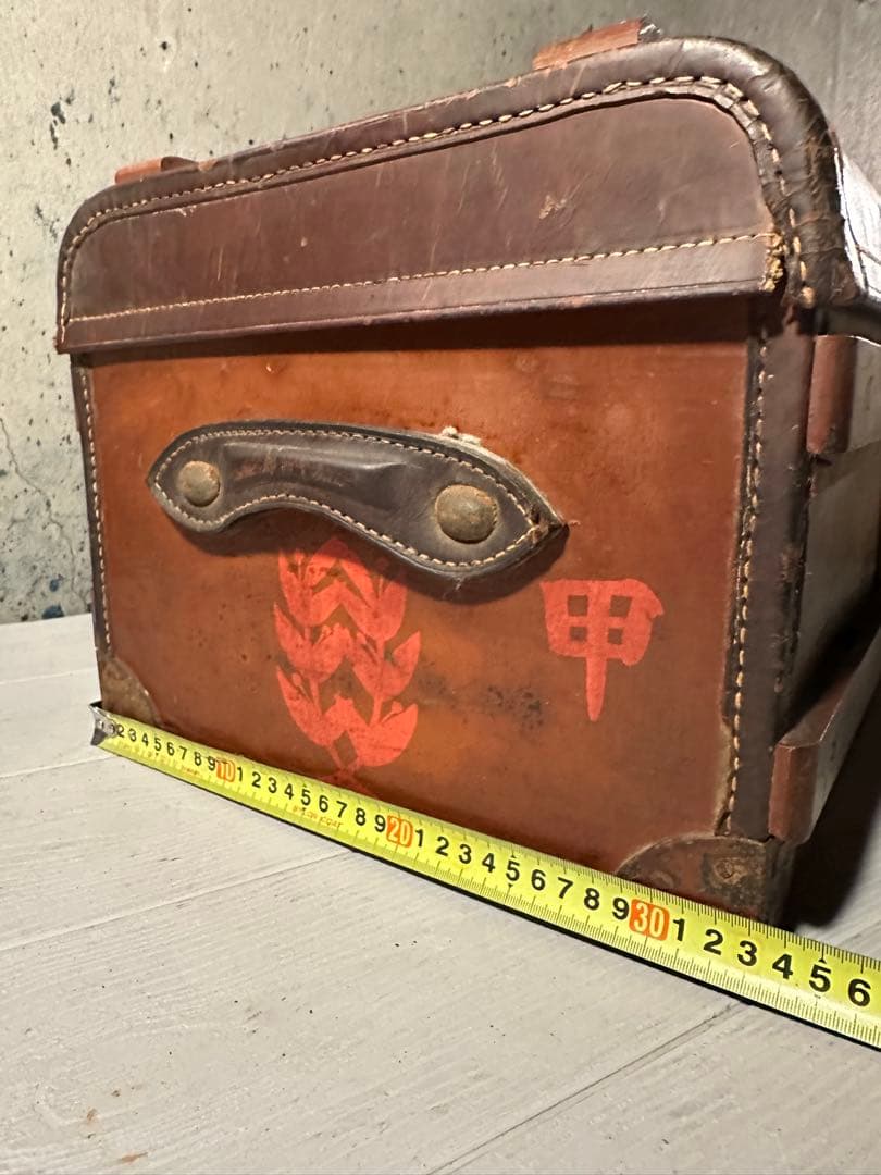 希少 大日本帝国 旧日本軍 軍隊 行李 ケース 当時物 獣督行李 - メルカリ