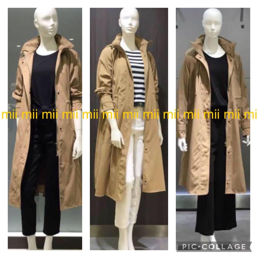 ✤セオリーリュクス theory luxe キルトライナー付きタフタコート32