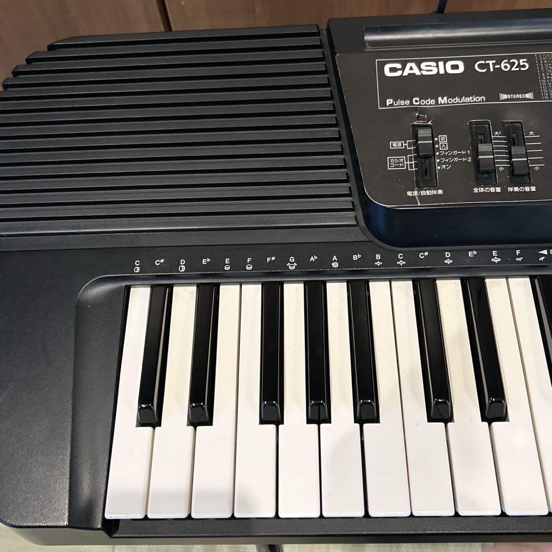 CASIO カシオ CT-625 ピアノ 電子キーボード スタンド付き - メルカリ