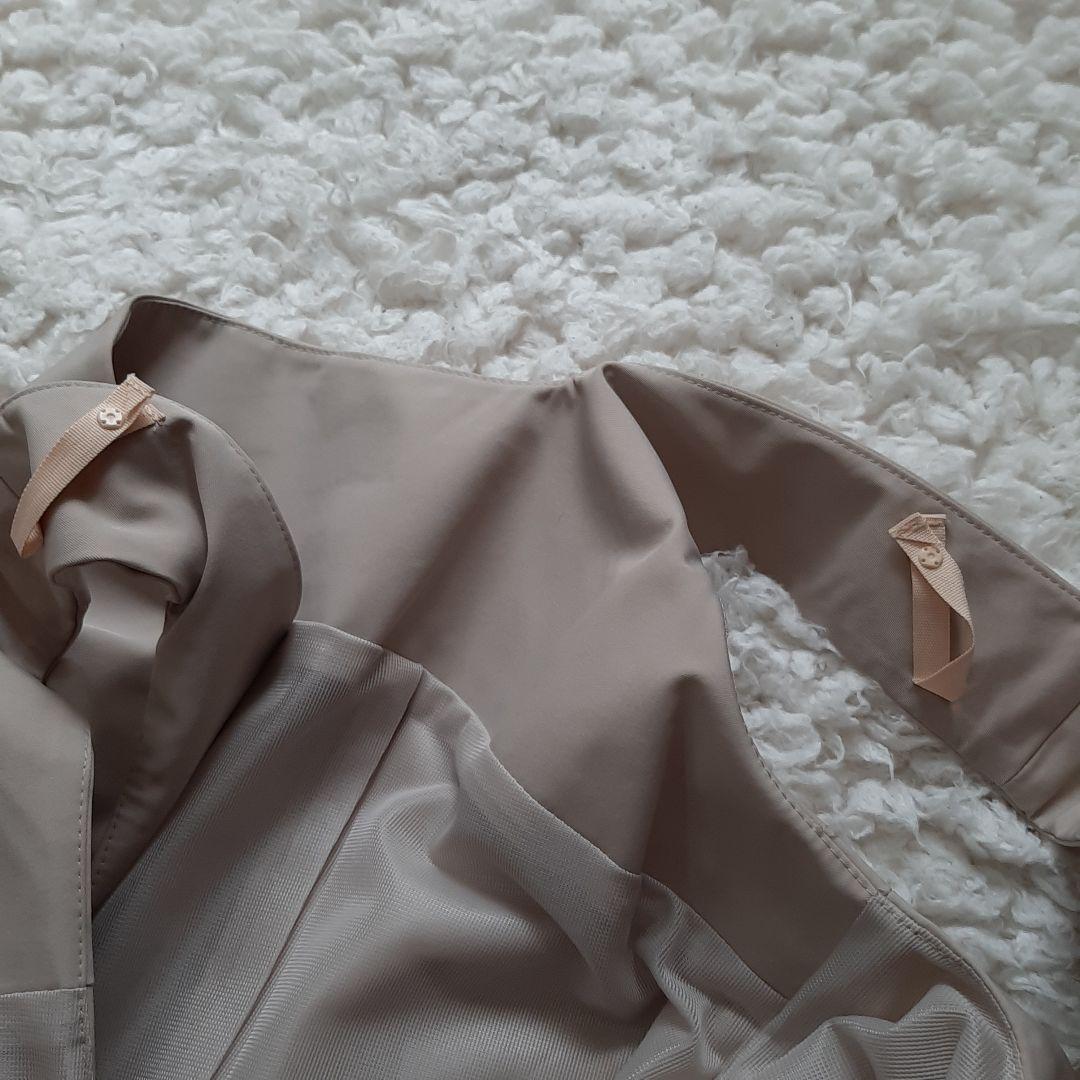 フォクシーニューヨーク ノースリーブ ワンピース べーシュ ボタン 40