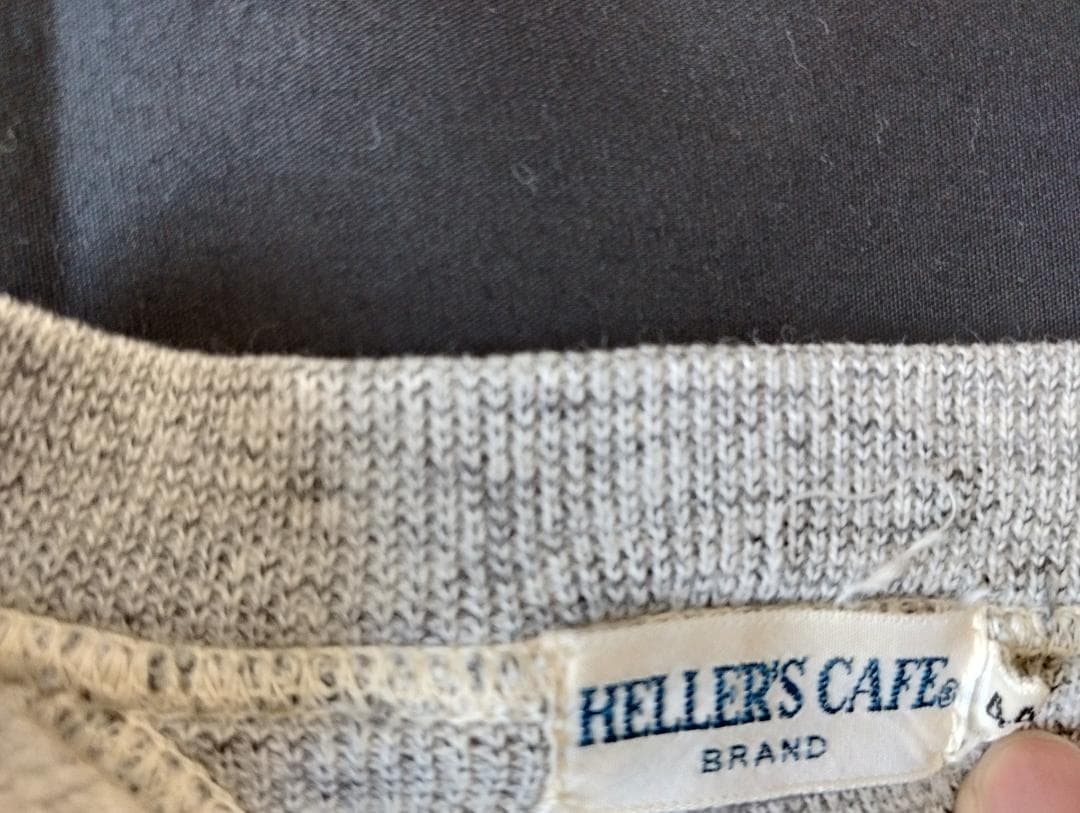 希少サイズ ウエアハウス Warehouse ヘラーズカフェ スウェット 44
