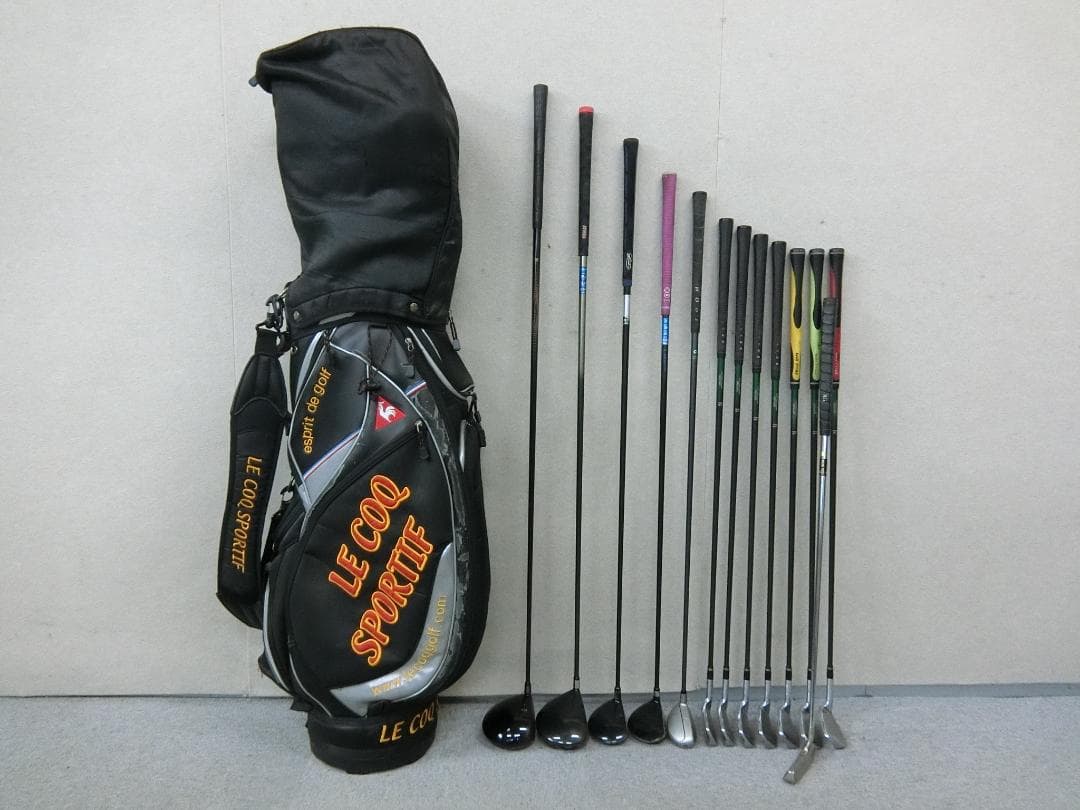 b719 初心者歓迎 プロギア 等メンズゴルフ13本セット※Dr2本入り