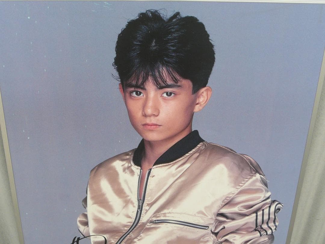 当時物 光GENJI 佐藤アツヒロ パネルポスター 61×92cm 佐藤敦啓