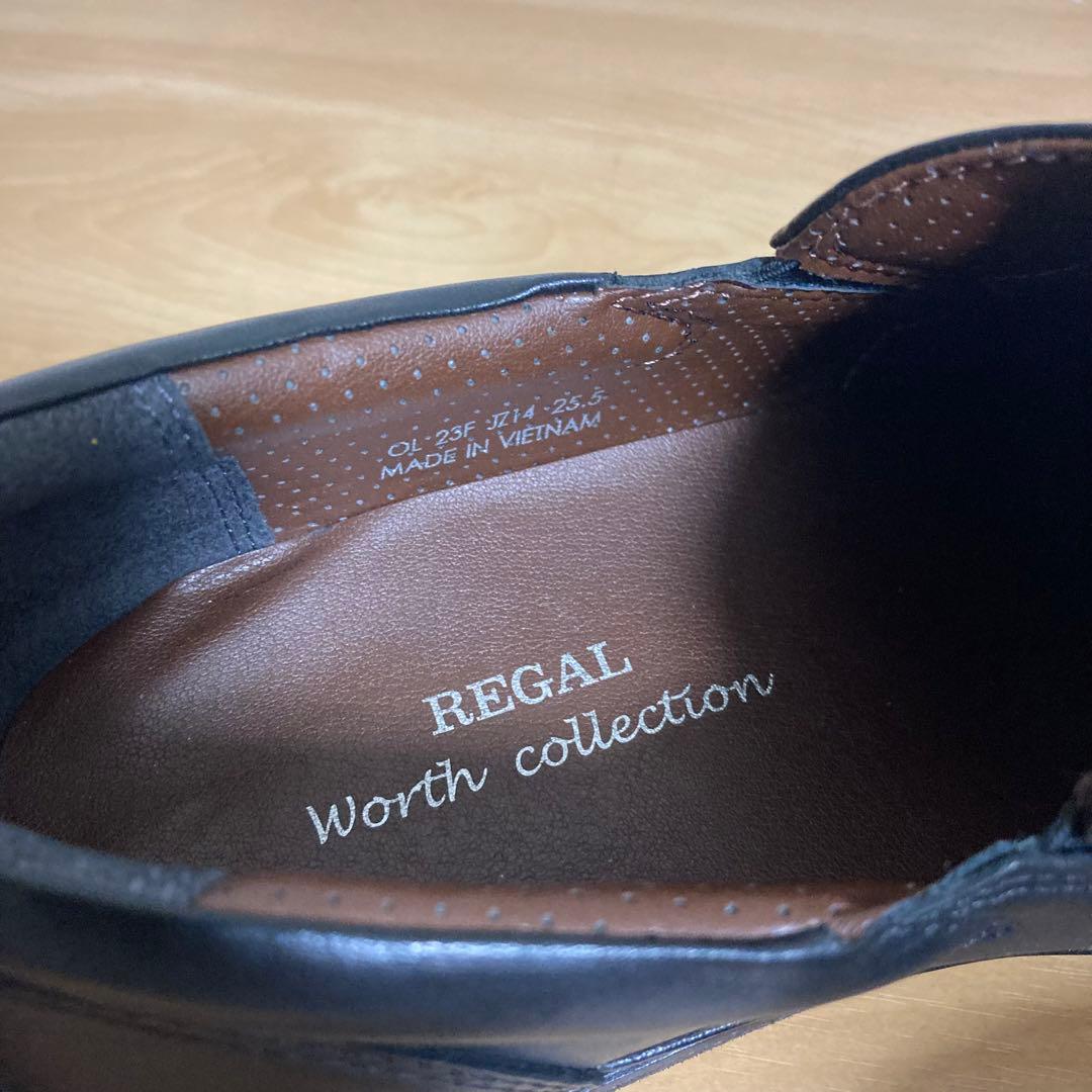 REGAL WORTH COLLECTION スリッポン JZ24 25.5 黒 - メルカリ