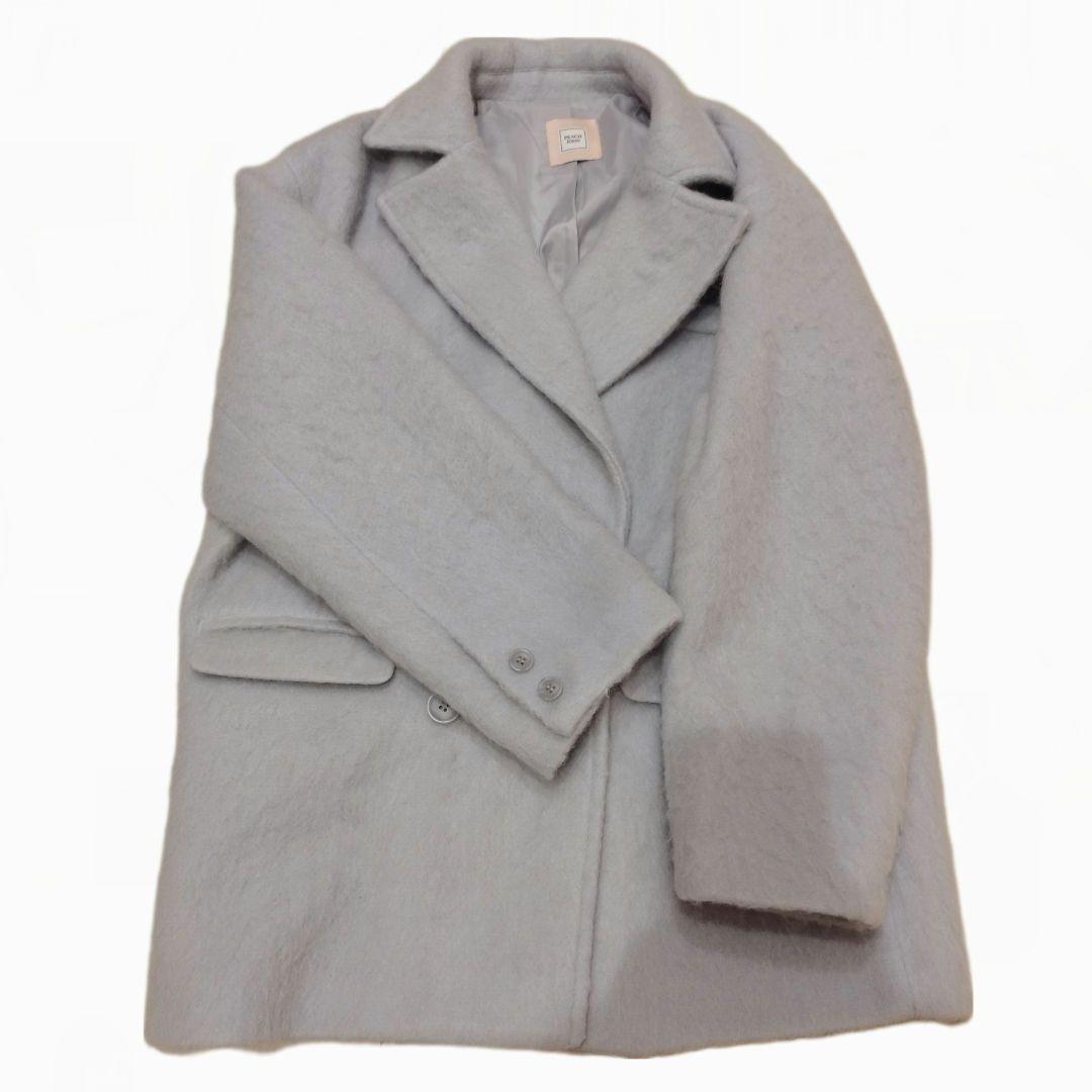 3/18までこの価格！】 PEACH JOHN ダブルシャギーショートコート