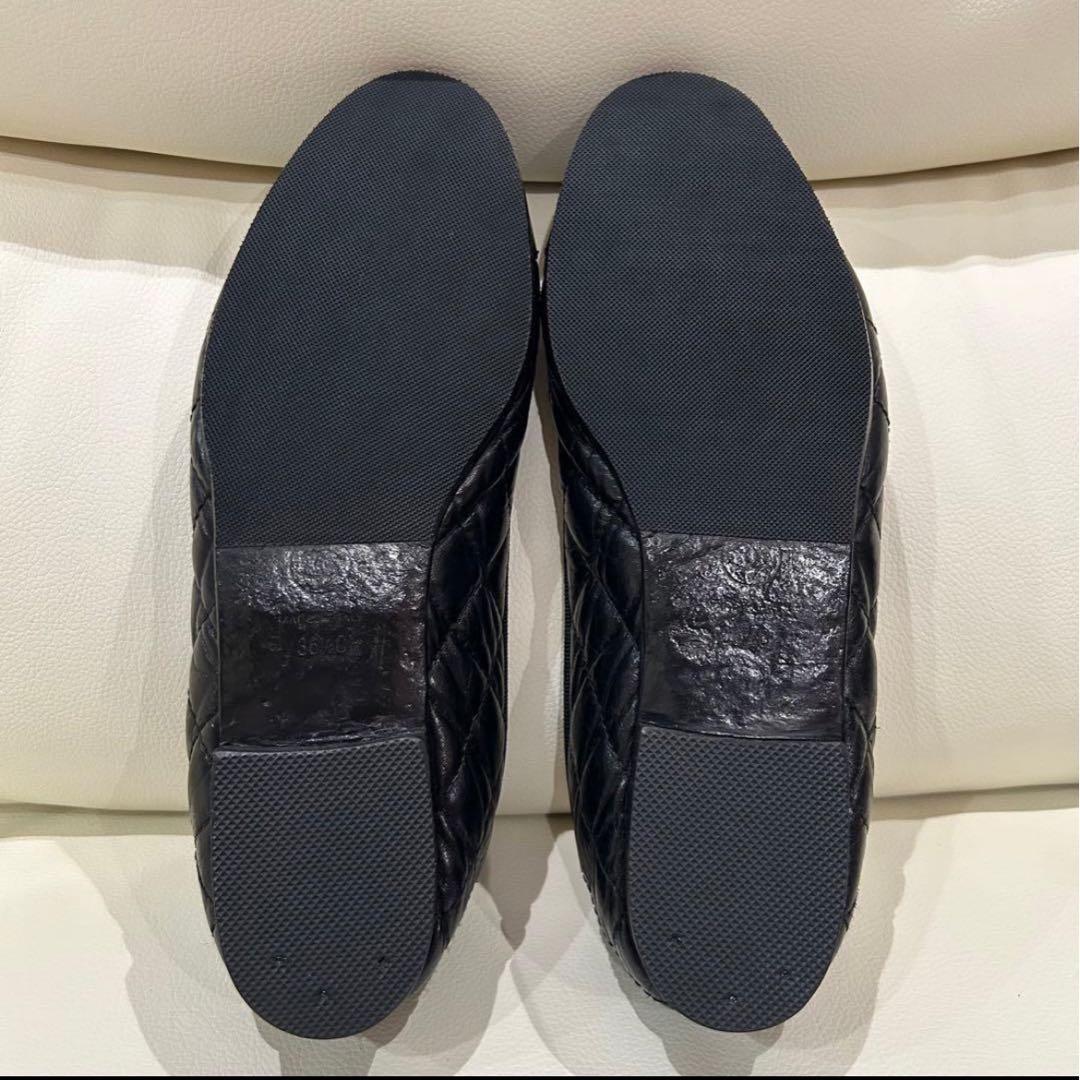 CHANEL マトラッセ　バレエシューズ　36.5 23.5cm バレリーナ