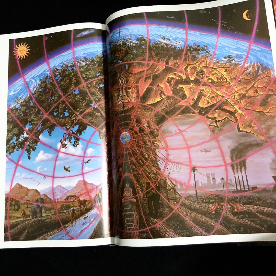 アレックス・グレイ 画集「Sacred Mirrors 聖なる鏡」ハードカバー版