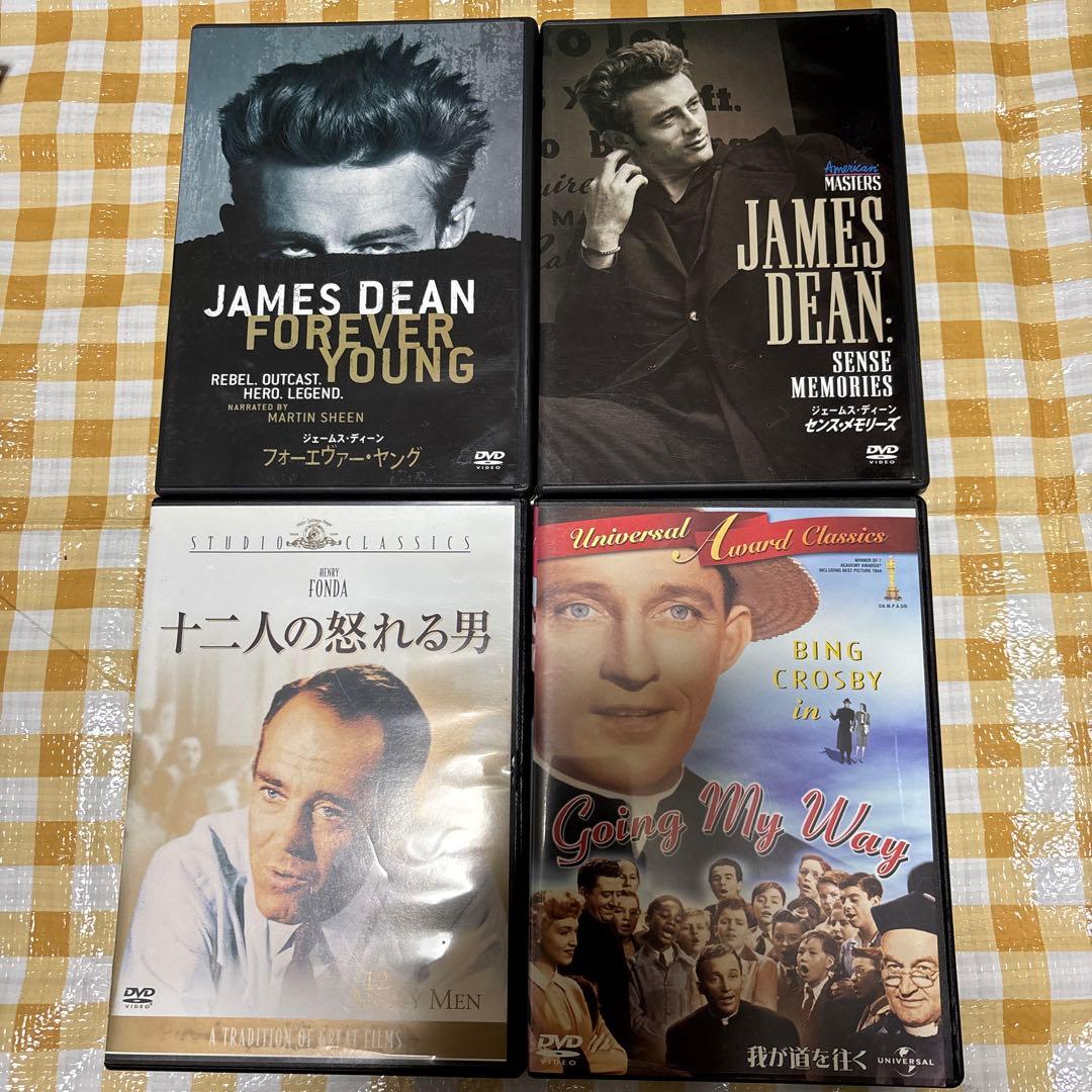 DVD合計11作品その他。幸福の黄色いハンカチ。ジェームズディーンetc