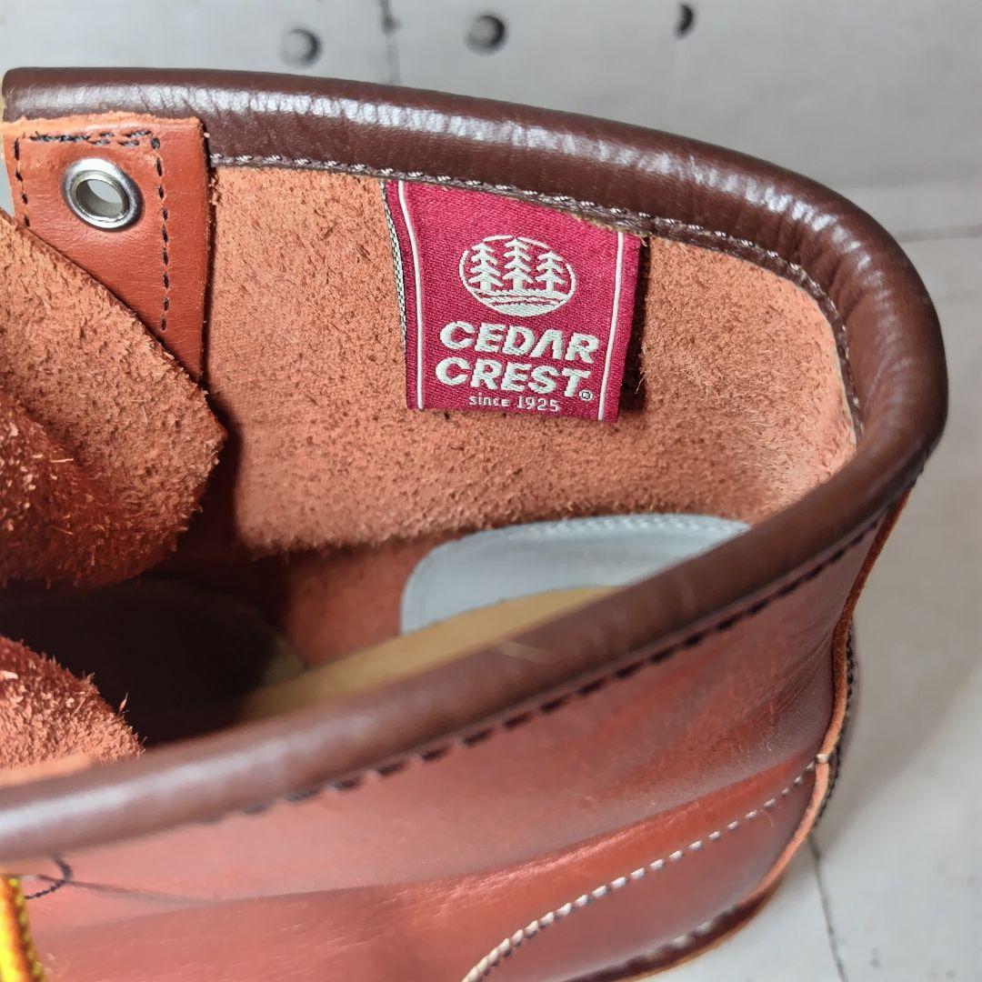 新品同様】 セダークレスト 本革 26 アイリッシュセッター風 赤茶