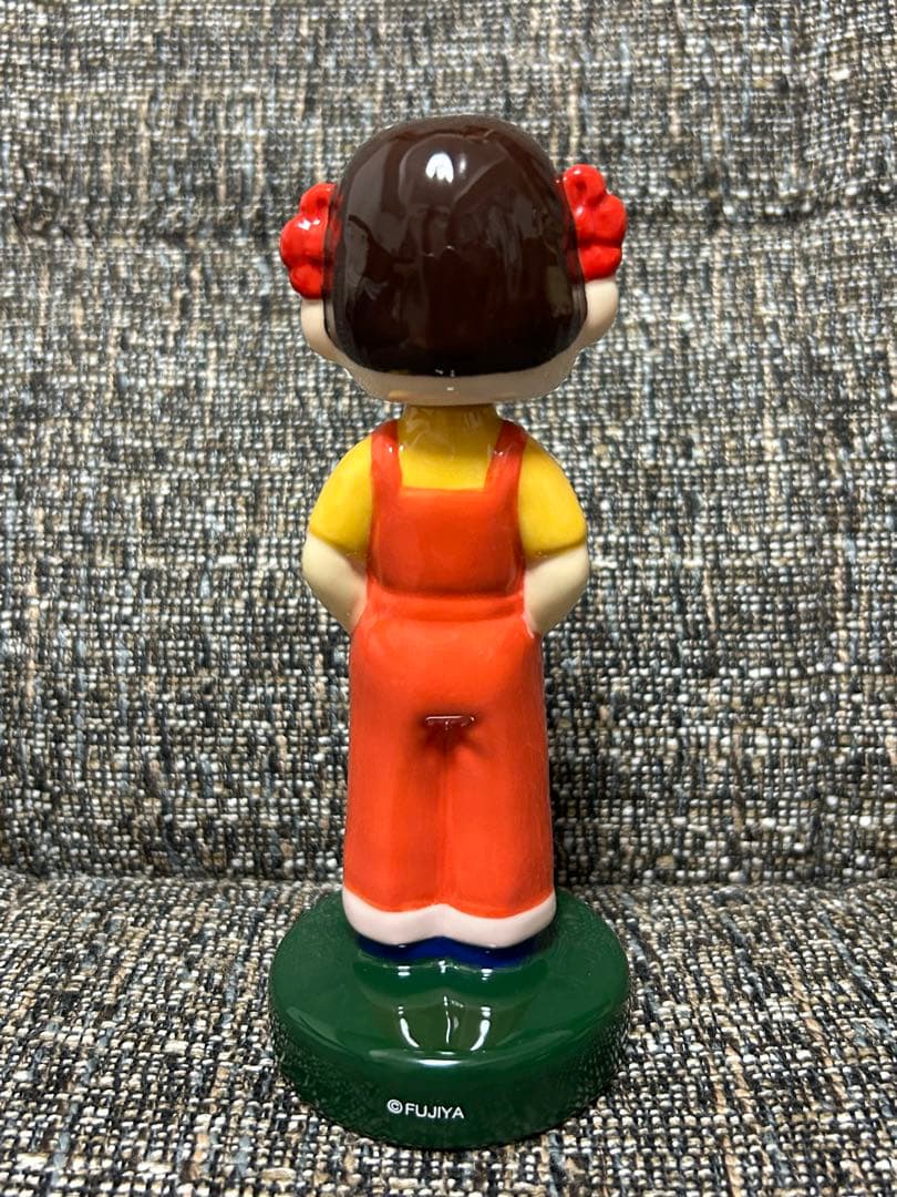1959年頃のペコちゃん人形モチーフ】陶器製首ふりペコちゃん人形