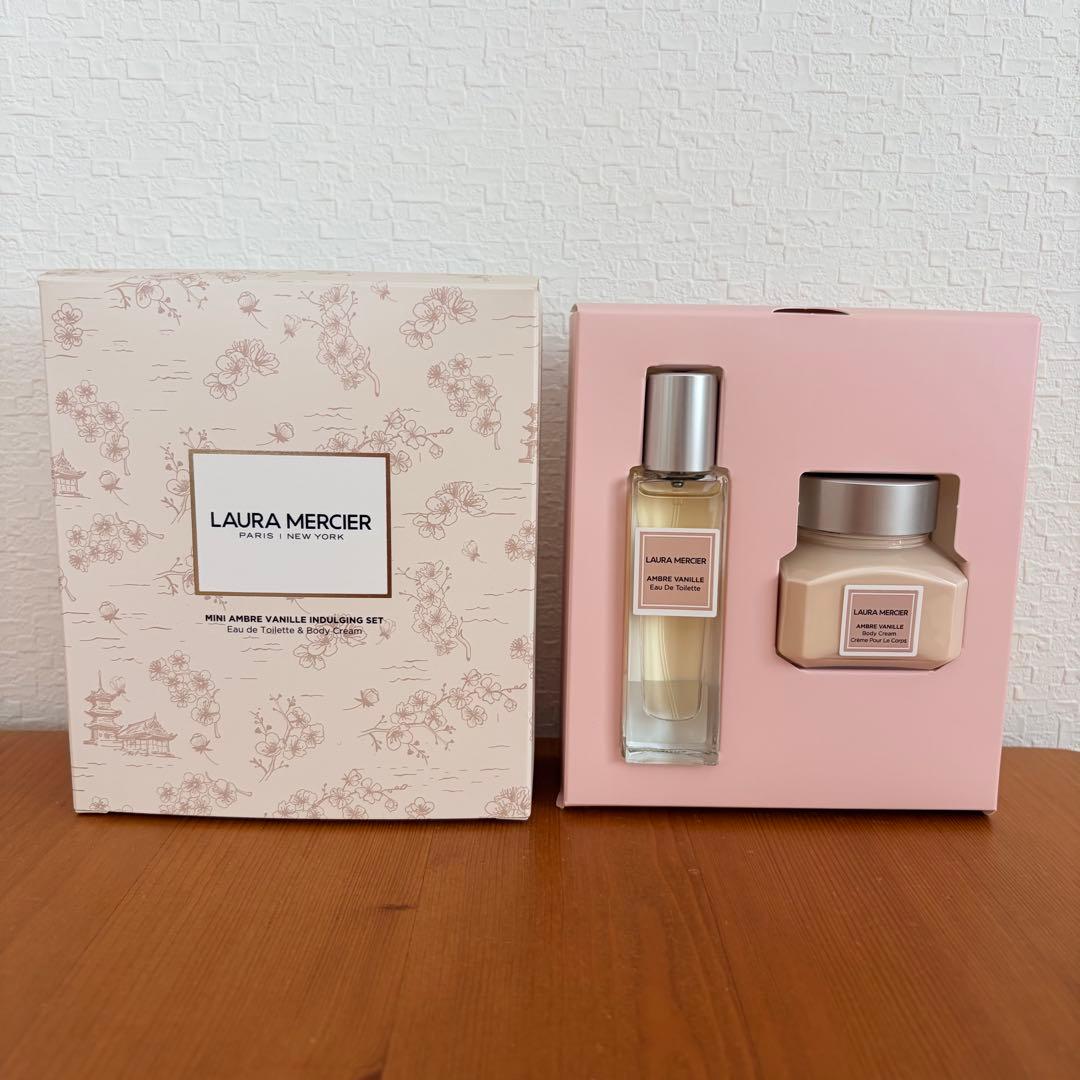 LAURA MERCIER アンバー バニラ セット リュクスボディ コレクション アンバーバニラ(ローラメルシエ)の通販