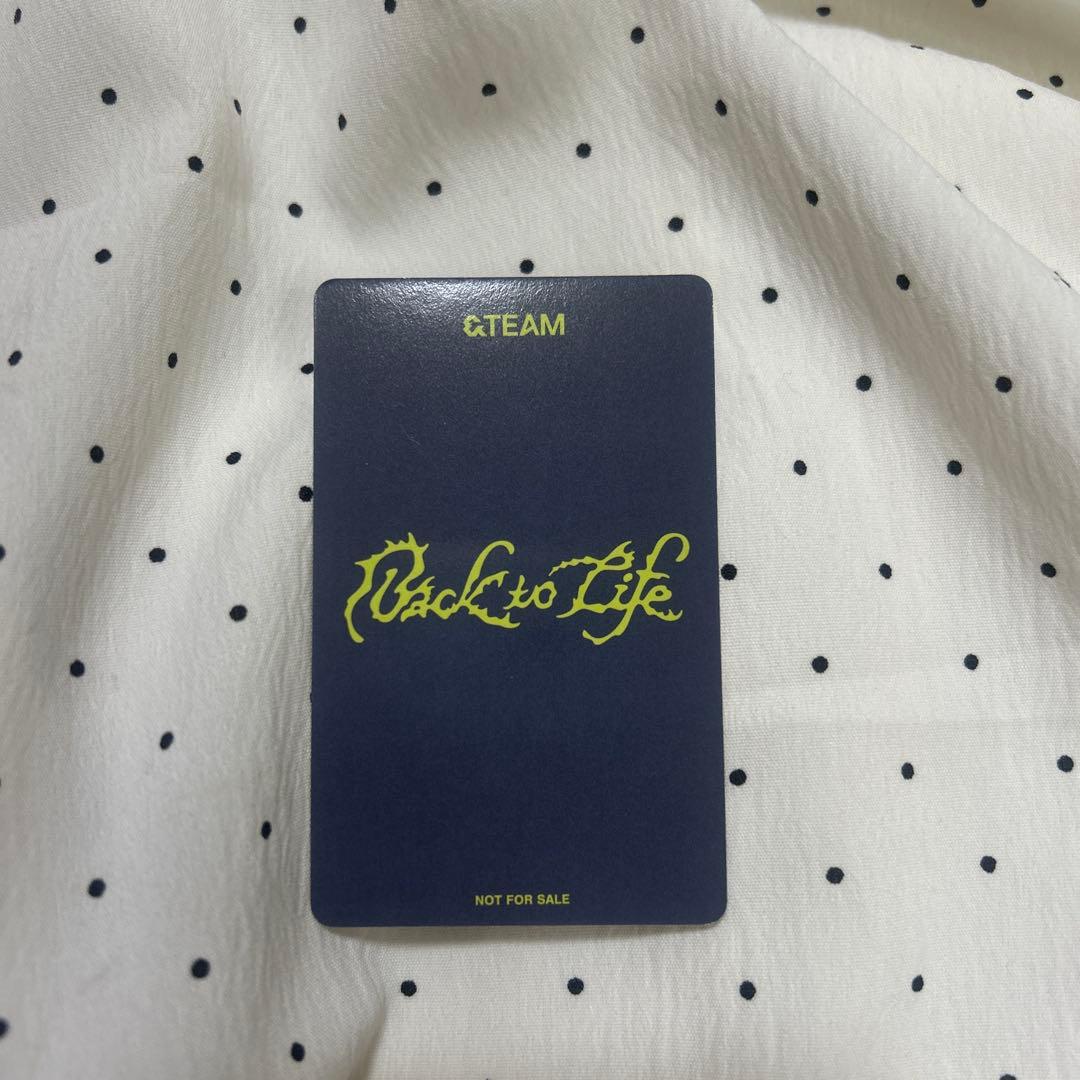 &TEAM 会場限定 CD購入 特典トレカ たまアリ アンコン YUMA ユウマ