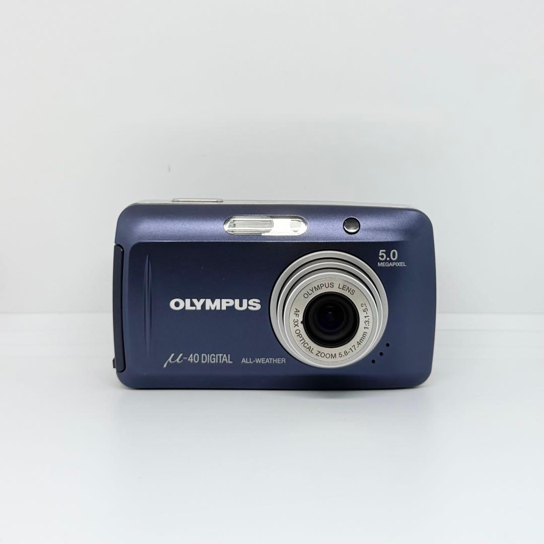 完動品★OLYMPUS μ -40 Digital デジタルカメラ 動作確認済み