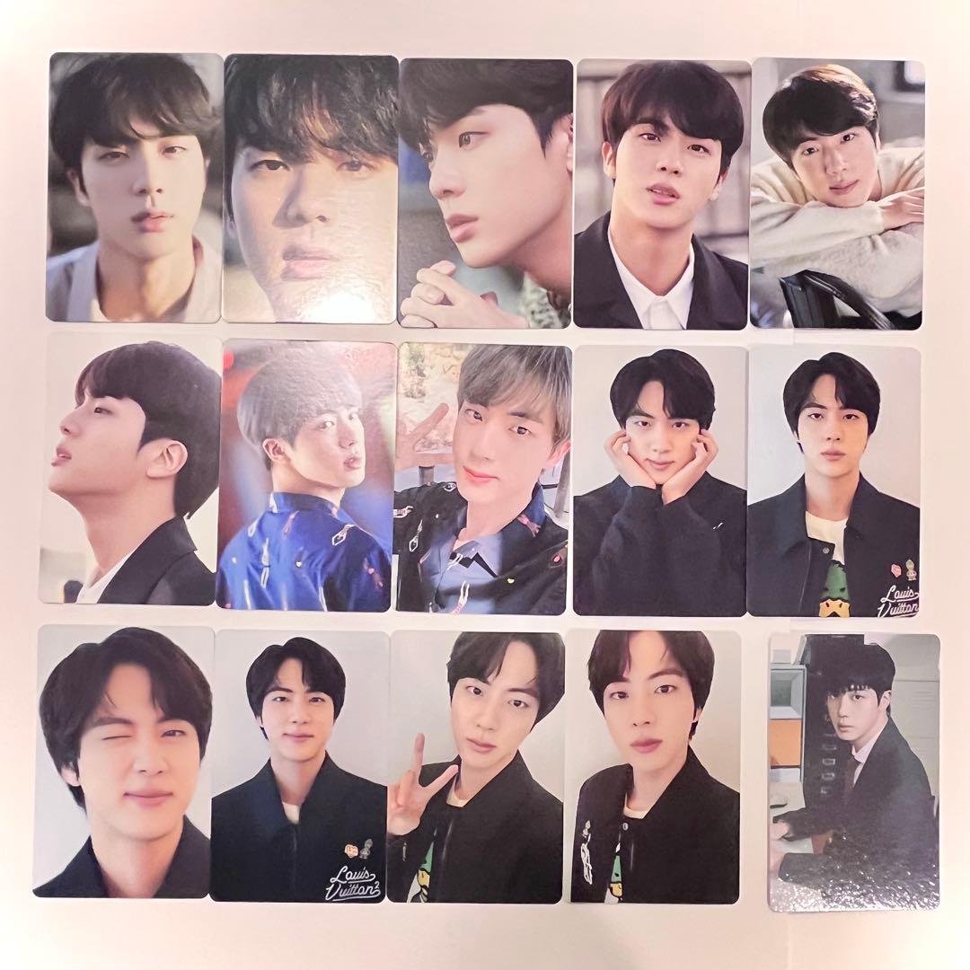 BTS JIN ミニフォト トレカ 33枚 ハピエバ マジショ - メルカリ