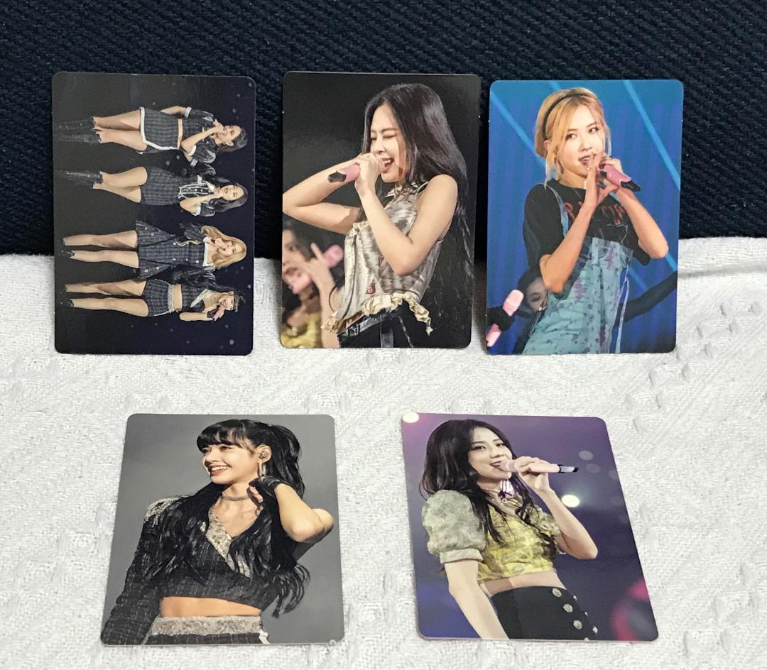 BLACKPINK 2019-2020 WORLD TOUR トレカ 5枚セット CD・DVD