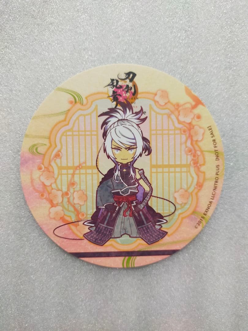 アニメイトカフェ☆『刀剣乱舞ONLINE』十周年第二弾☆コースター☆人間
