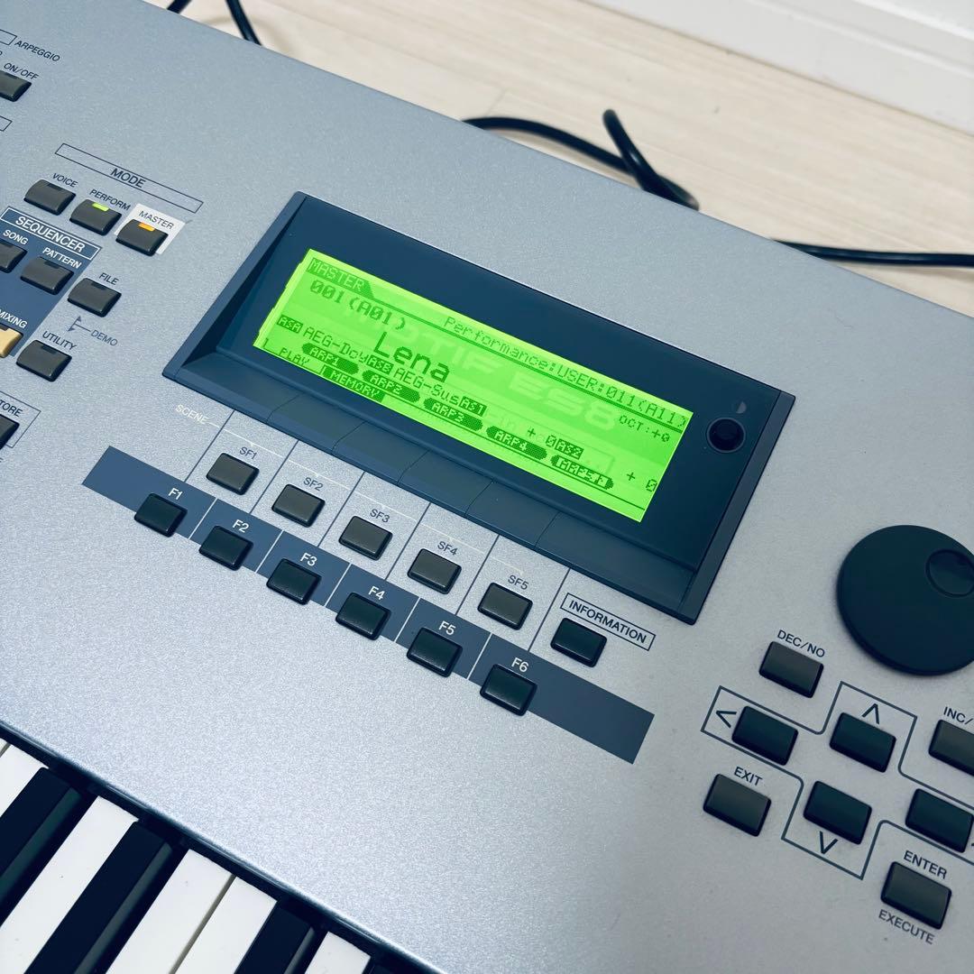 希少 美品 YAMAHA MOTIF ES8 88鍵 名機 動作良好 - メルカリ