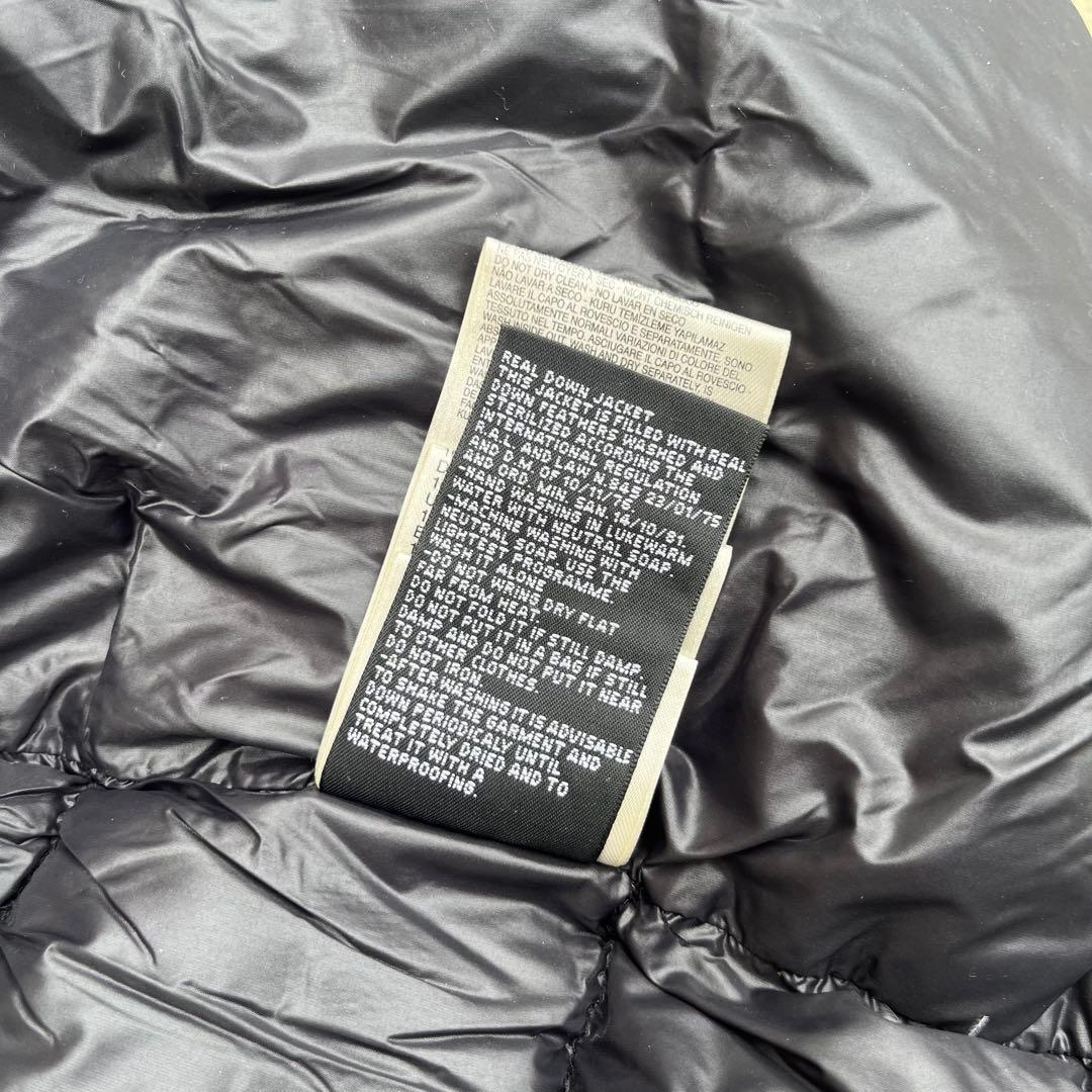 金タグ】DIESEL ディーゼル ダウンジャケット ロゴパッチ 黒 M - メルカリ