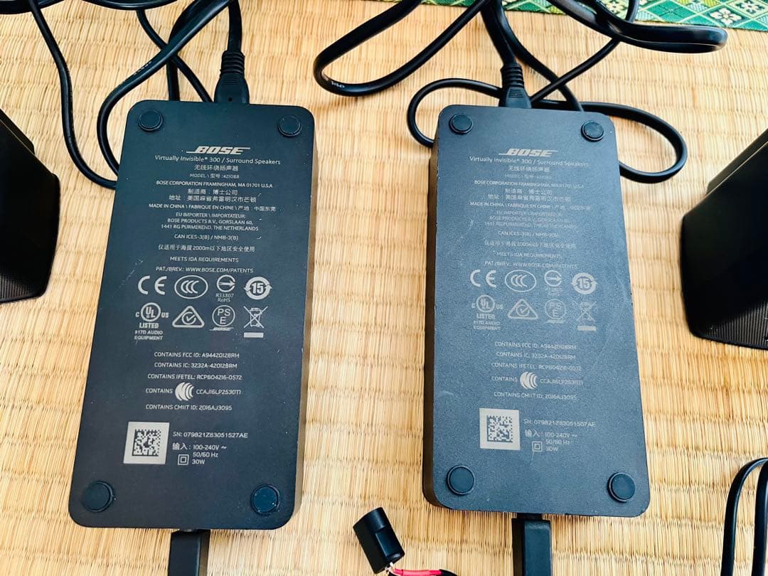 Bose スピーカー300用電源アダプター 2個セット - メルカリ