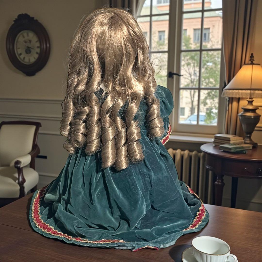 焼きみかん様専用 ビスクドール アーテー グリーン ピンク ロング