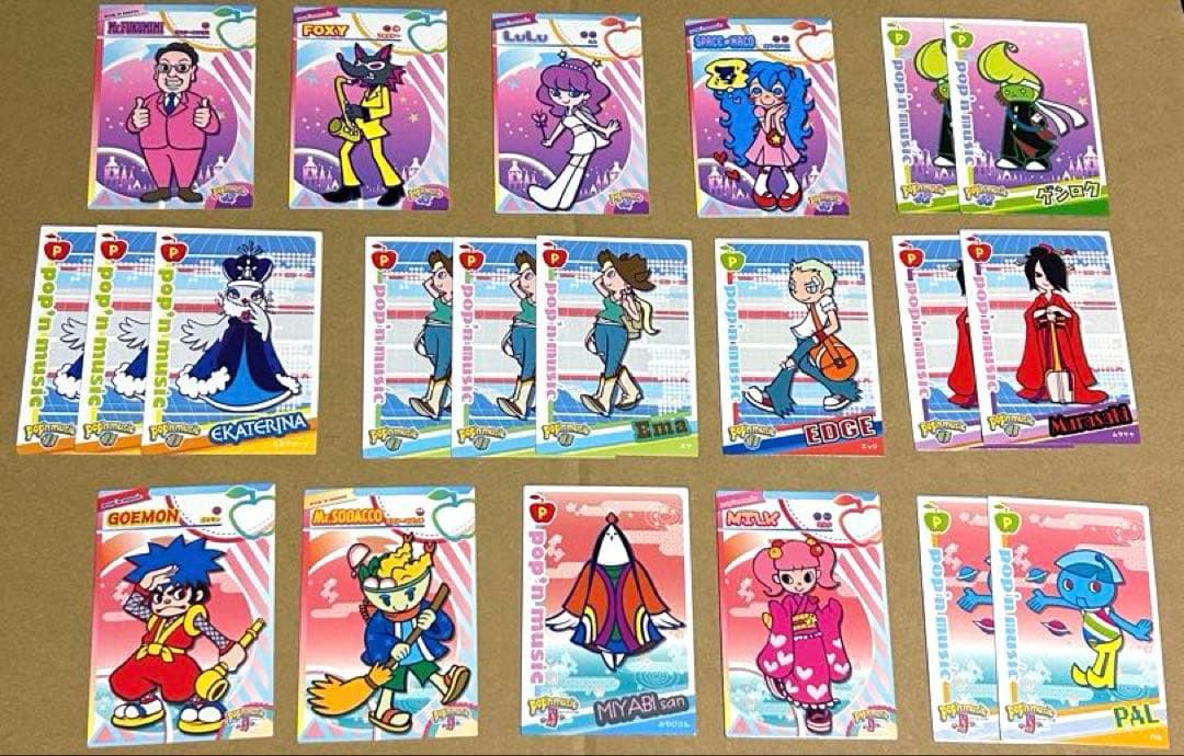 ポップンミュージックノーマルカードこうもりおとこ100枚