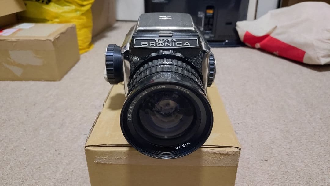 ゼンザブロニカ ジャンク品として 75ミリ 50ミリ レンズ付属 - メルカリ