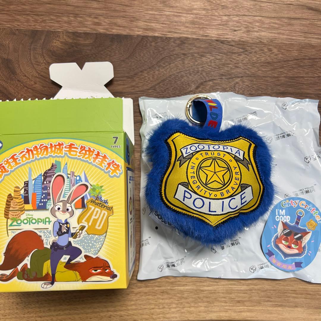 ズートピア ニック・ワイルド マスコットキーチェーン ブラインド