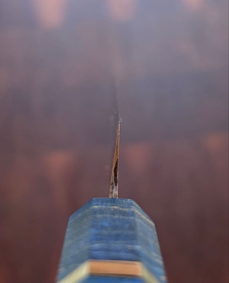 高鳳 和ペティナイフ 150mm 包丁 全鋼 ステンレス スタビライズウッド