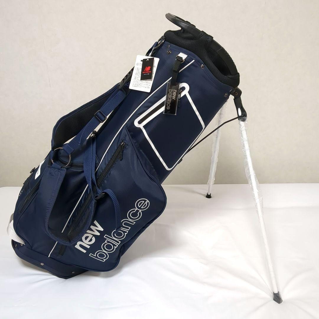 ニューバランスゴルフ スタンド付 キャディバッグ - メルカリ