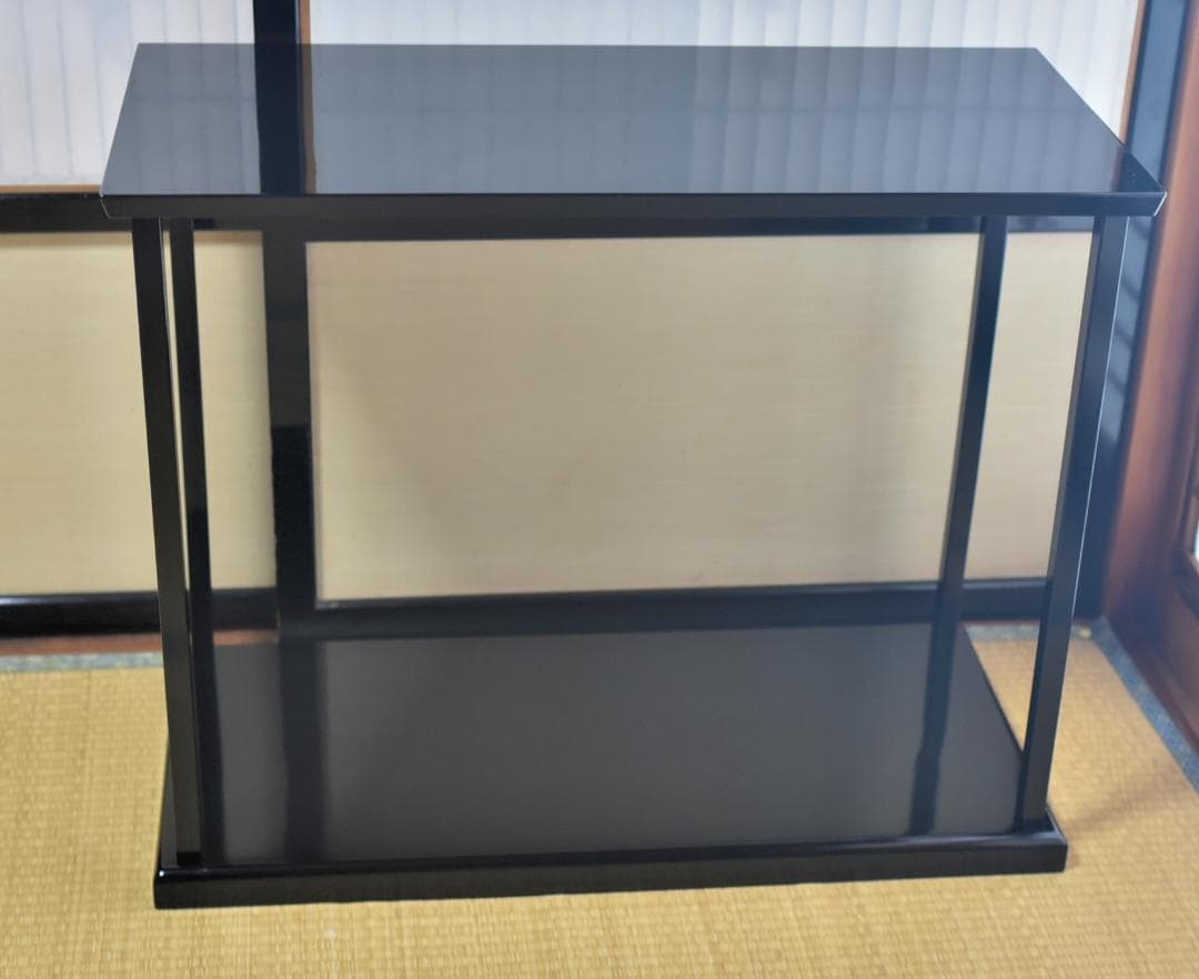 弘徳造　真塗台子組立式【極上品】飾り棚　お茶道具／共箱 楽天市場】真台子 茶道具の通販