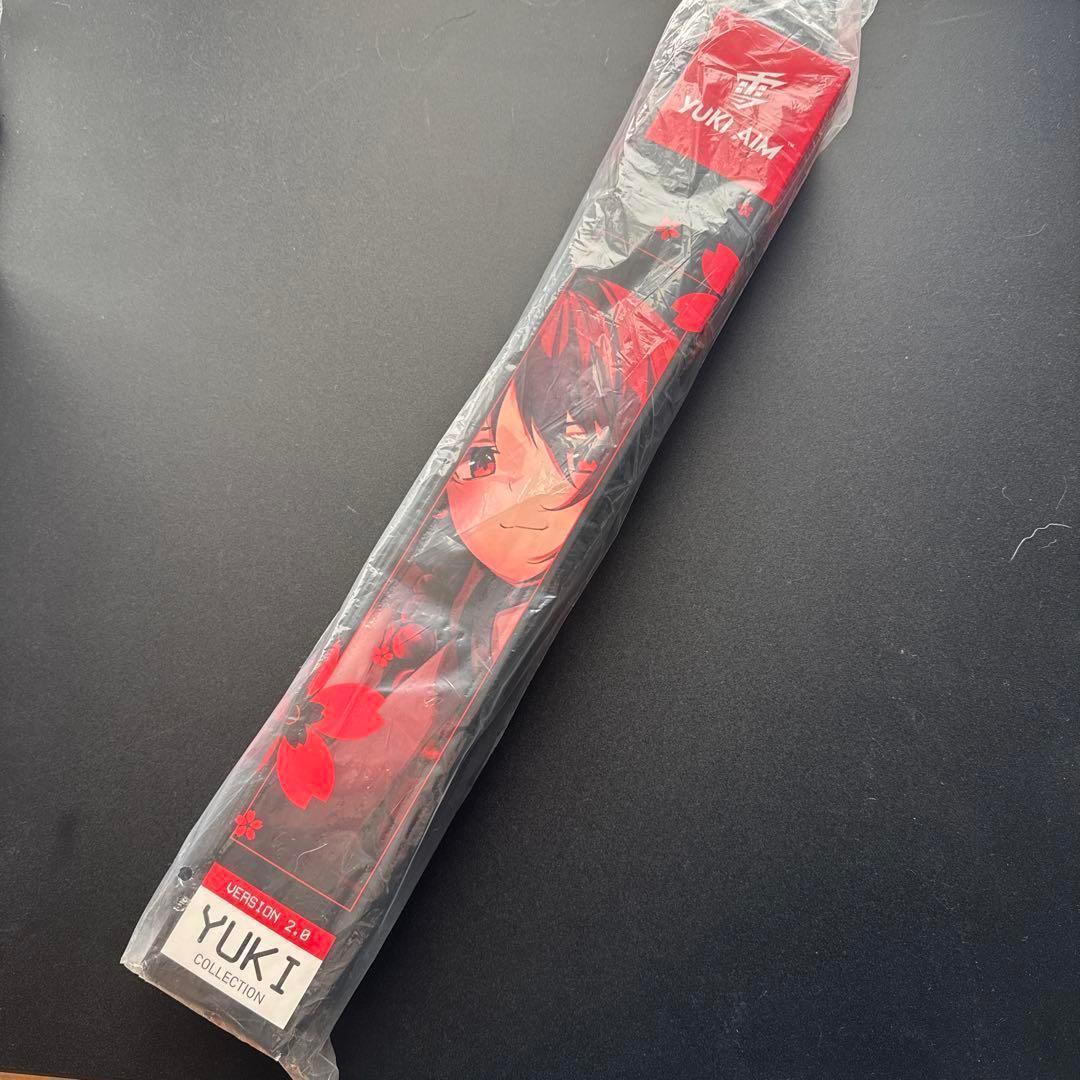 ユキエイム マウスパッド 黒 2022 yukiaim oni mousepad - メルカリ