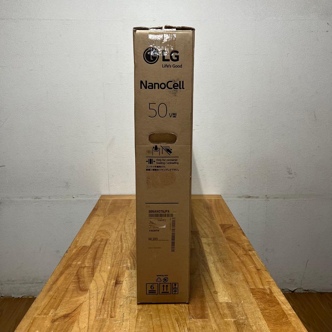 新品！ LG 50V型 4K 液晶テレビ 50NANO76JPA 動画アプリ搭載 - メルカリ