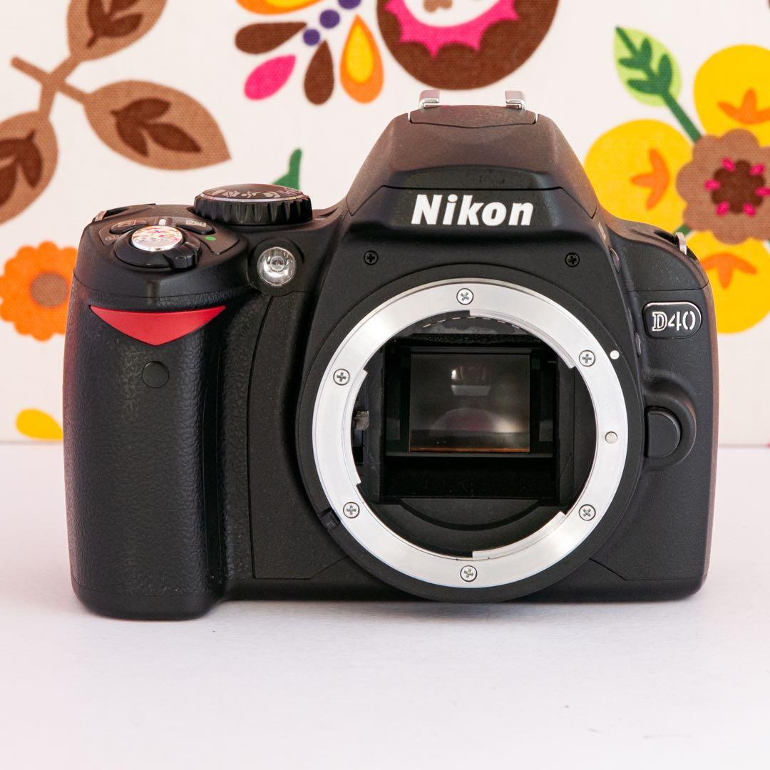 ❤️ニコンNikon D40❤️ iPhone転送❤️ショット数1561枚❤️の通販は