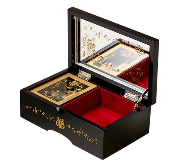 ディズニー 100周年 オルゴール 夢と魔法のメロディ 会津塗 限定 レア