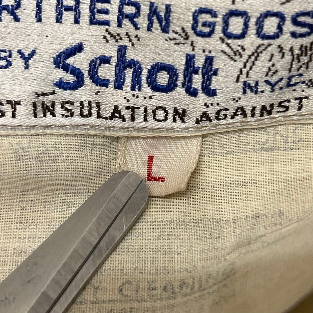 希少 70s Schott ショット 白タグ ウエスタン ダウンジャケット ボア