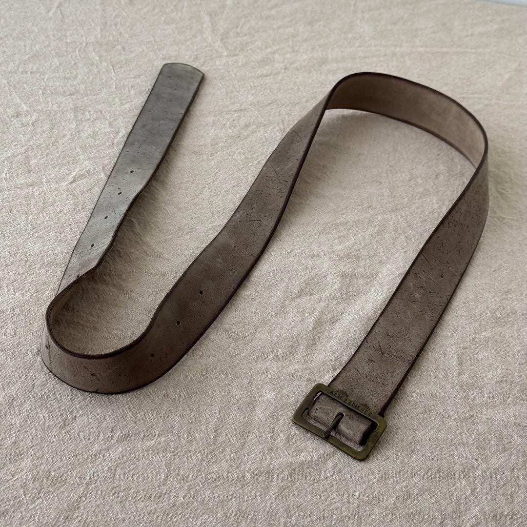 ARTS&SCIENCE レザーベルト クーズーレザー 本革