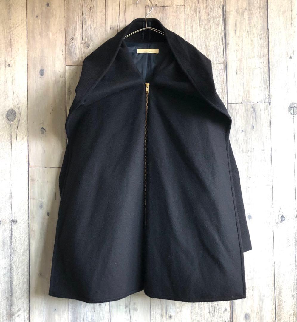 GALLARDAGALANTE ガリャルダガランテ ウールコート ショール 変形