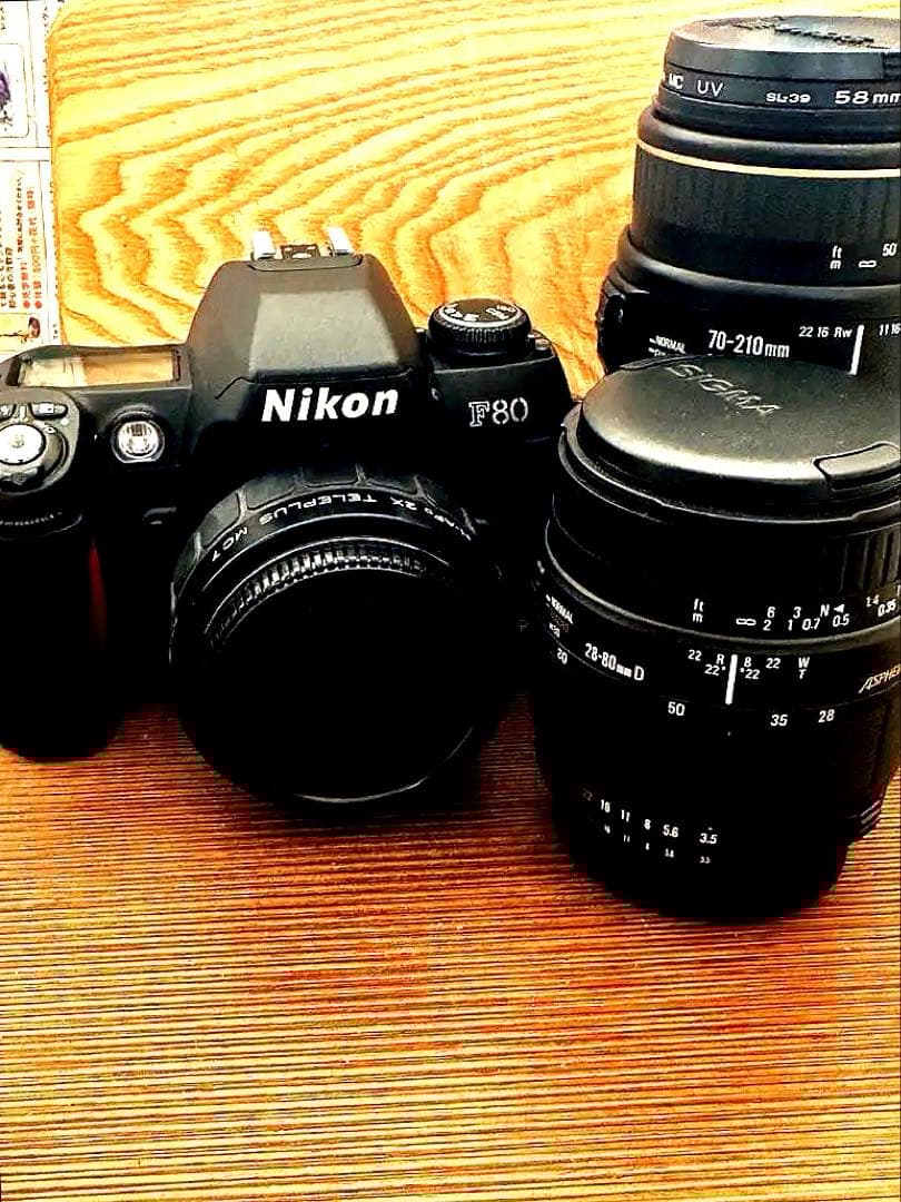 Nikon F80 フィルム一眼レフカメラ レンズ付き - メルカリ